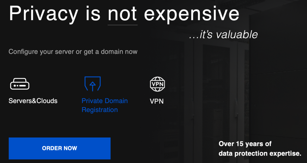 private domain registration